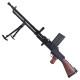 SNOW WOLF ELECTRIC RIFLE ZB26 REAL WOOD, A classic support legend rebuilt in full metal and real wood for powerful, sustained airsoft performance